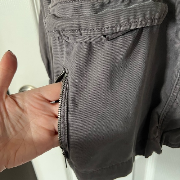 NWOT Max Jeans 100% Tencel Utility Jacket Gray sz Small - Picture 5 of 6